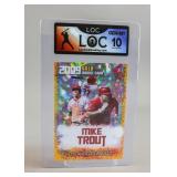 2009 Gold Rookie LA  Angels Mike Trout LOC 10