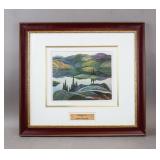 Canadian Litho on Paper by Franklin Carmichael