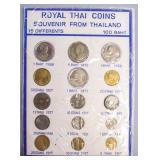 1917 - 1977 Royal Thai Coin Set