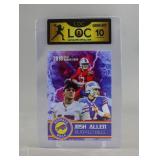 2018 Gold Rookie Card Josh Allen LOC