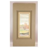 French Framed Litho Signed Paul D. Vernes 15/450