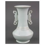 Chinese Song Style Bluish White Porcelain Vase