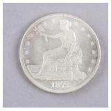 1873 American Trade Dollar Coin