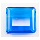 131.65ct Emerald Cut Blue Tanzanite GGL