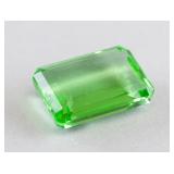 65.70ct Emerald Cut Green Natural Peridot