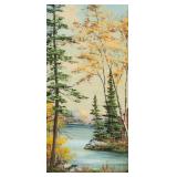 Olive J Coghlin Canadian XX Oil on Canvas Signed