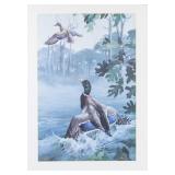 Mario Fernandez Watercolor Signed Litho 732/980