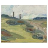 Manly MacDonald Canadian Sketch Oil on Board