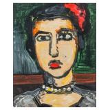 Georges Rouault French Fauvist Oil on Canvas