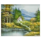 Oil on Canvas Canadian XX Landcape Signed Henry