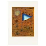 Hiroyuki Tajima 1911-1984 Japanese SignedWoodblock