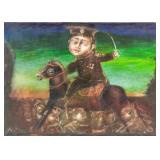 Andrei Medvedev 1960- Russian Oil on Canvas (2017)