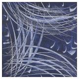 Hans Hartung German-French Abstract Oil on Canvas