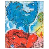 Marc Chagall French Gouache PERLS GALLERIES