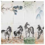 Xu Beihong 1895-1953 Chinese Watercolor Horse