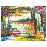 Jackson Pollock Style American Acrylic on canvas