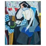 Gino Severini Italian Futurist Gouache on Paper