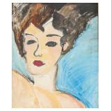 Kees Van Dongen French-Dutch Oil on Canvas Sketch