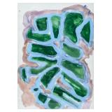 Signed Fautrier French Mixed Media on Paper