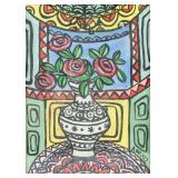 Amelia Pelaez Cuban Modernist Gouache on Paper