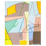 Grace Crowley Australian Modernist Oil on Canvas