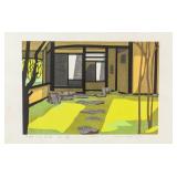 Kiyoshi Nagai 1911-1984 Japanese Signed Woodblock