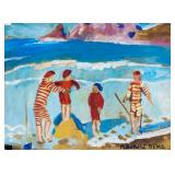 Maurice Denis French Impressionist Oil on Paper