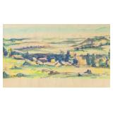 Hermann Max Pechstein German Watercolor on Paper