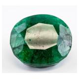 426.5ct Green Oval Cut Natural Emerald AGSL