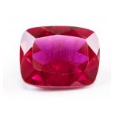 9.60ct Cushion Cut Pinkish Red Natural Ruby AGSL