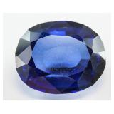 11.15ct Oval Cut Blue Natural Sapphire GGL