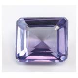 12.95ct Emerald Cut Natural Sapphire AGSL