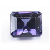5.85ct Emerald Cut Natural Sapphire AGSL