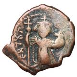 Constans II 641-668 AD Follis of Constantinopl