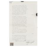 Ontarian 1 Dollar Law Stamp w/ Document