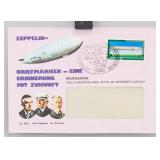 German 40 Pfennig Stamp with Envelope