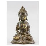 17th-18th C. Chinese Bronze Shakyamuni Buddha