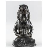 Chinese Bronze Cast Bodhisattva Statue