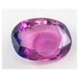 6.90ct Oval Cut Purple Natural Alexandrite GGL