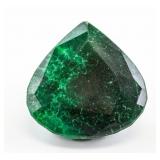 325.40ct Pear Cut Green Emerald Gemstone GGL