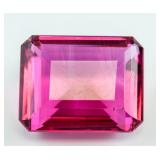 72.60 Ct Emerald Cut Tourmaline GGL Certificate
