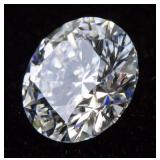 1.01ct Brilliant Round D Color VS2 Diamond NGIC