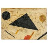 Anna Kogan Russian Oil on Wood Mishkan Museum