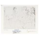 Pablo Picasso Spanish Signed Litho 001/49 01.4.71