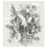 Leon Bellefleur 1910-2007 Canadian Signed LItho