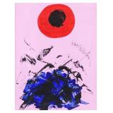 Adolph Gottlieb American Abstract Oil on Canvas