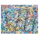 Jackson Pollock American AbstractAcrylic on canvas