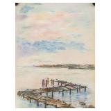 Henri Manguin French Fauvist Pastel on Paper