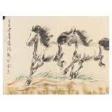 Xu Beihong 1895-1953 Chinese Ink on Paper Horse