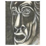 David Alfaro Siqueiros Pastel on Paper